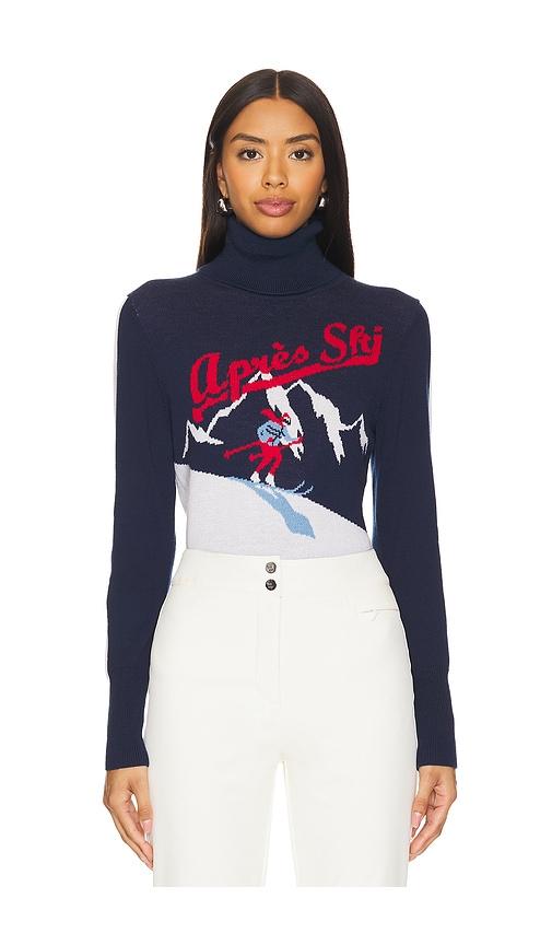 We Norwegians After Ski Sweater Women in Navy by WE NORWEGIANS