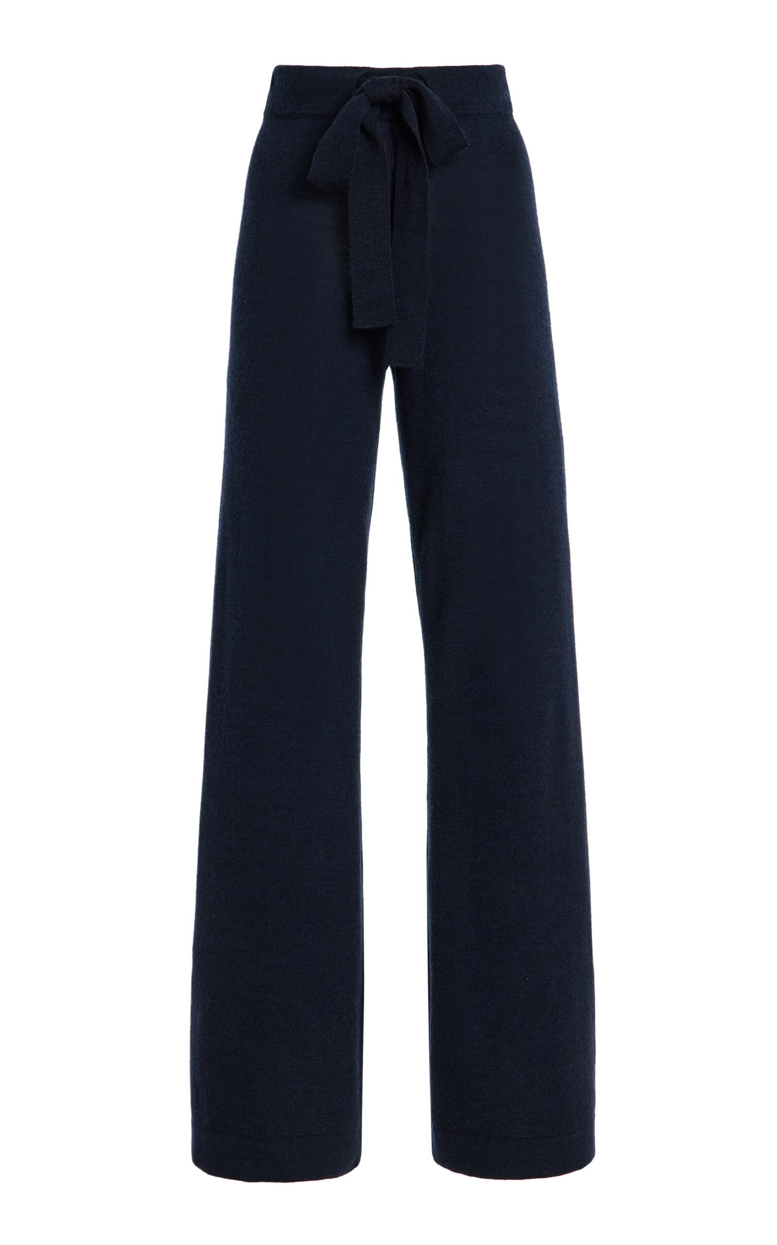We Norwegians Geilo Belted Wool Pants - Moda Operandi by WE NORWEGIANS