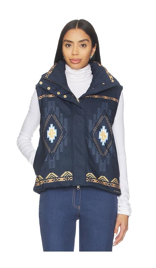 We Norwegians Pioneer Vest in Navy by WE NORWEGIANS