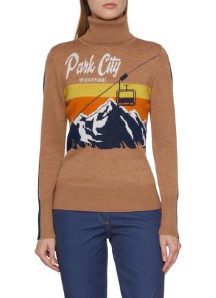 AfterSki Park City Wool Knit Sweater by WE NORWEIGIANS