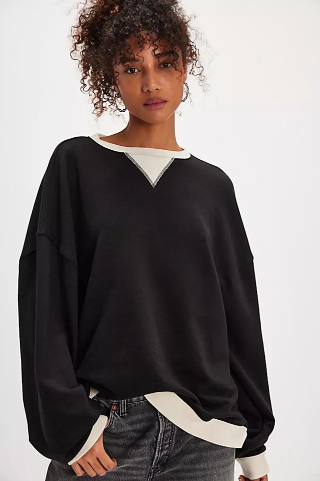 Classic Crew Colorblock Sweatshirt by WE THE FREE