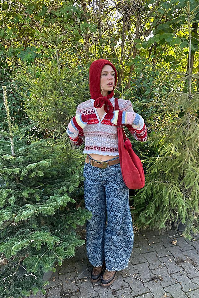 We The Free Eden Jacquard High Slouchy Flare Jeans by WE THE FREE We The Free Eden Jacquard High Slouchy Flare Jeans by WE THE FREE