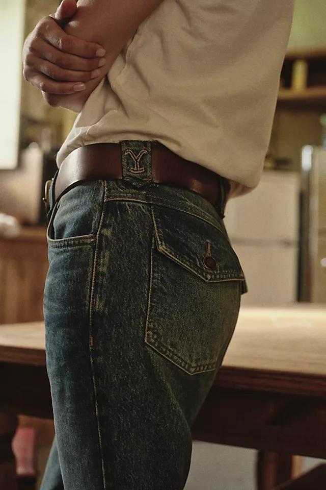 Free People x Yellowstone Flora Low-Rise Bootcut Jeans by WE THE FREE | FREE PEOPLE