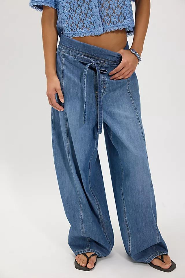 On The Dock Fisherman Pull-On Jeans by WE THE FREE | FREE PEOPLE