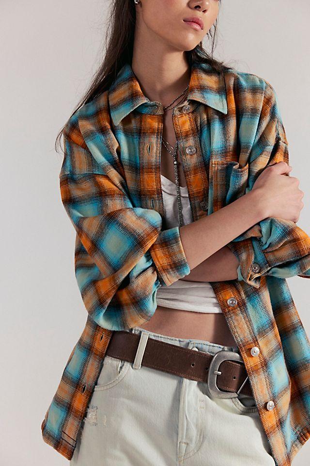 We The Free Ashley Plaid Shirt by WE THE FREE | FREE PEOPLE