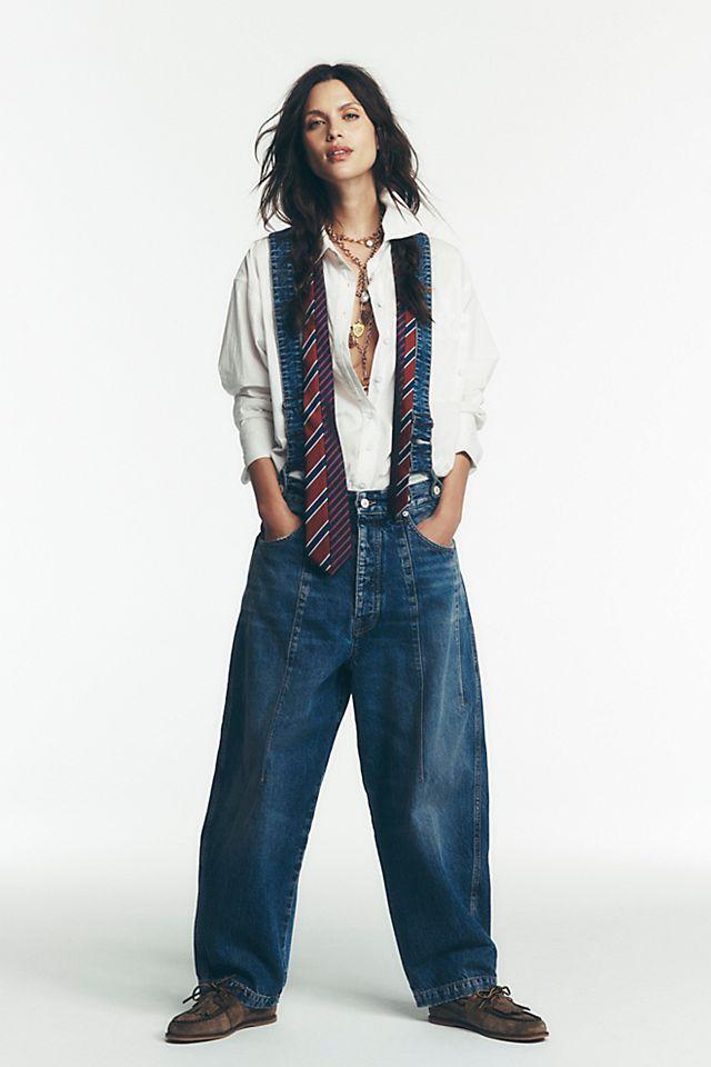 We The Free Berkley Suspender Jeans by WE THE FREE | FREE PEOPLE