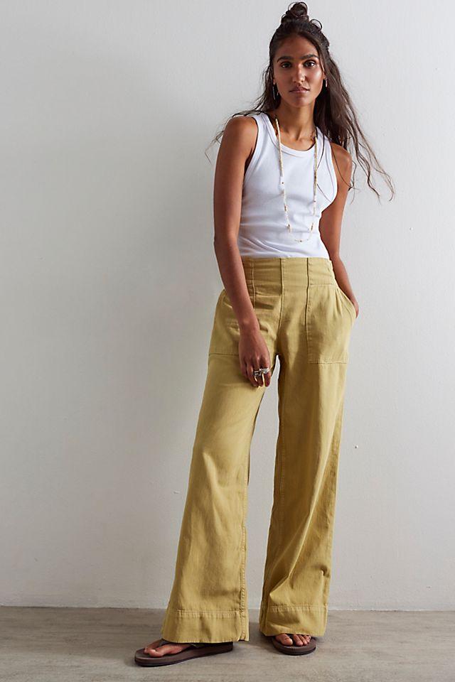 We The Free Breezy Denim Pull-On Jeans by WE THE FREE | FREE PEOPLE