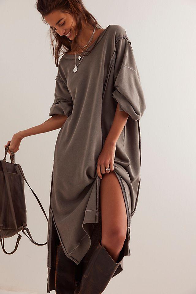 We The Free Camden Maxi Sweatshirt by WE THE FREE | FREE PEOPLE