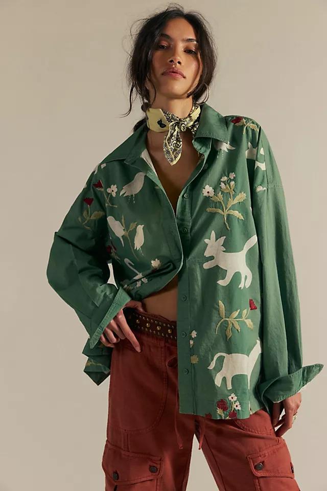 We The Free Crafty Critter Shirt by WE THE FREE | FREE PEOPLE