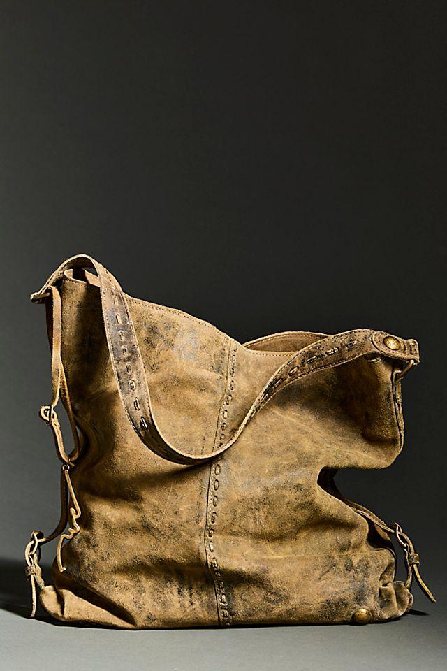 We The Free Dallas Distressed Suede Bag by WE THE FREE | FREE PEOPLE