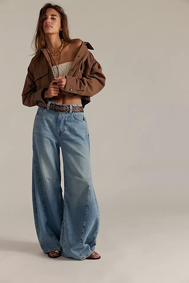 We The Free Eden High Slouchy Flare Jeans by WE THE FREE | FREE PEOPLE
