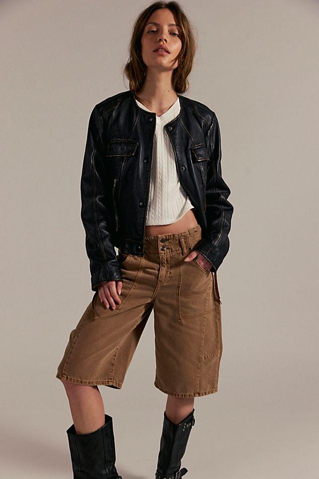 We The Free Extreme Measures Barrel Shorts by WE THE FREE | FREE PEOPLE