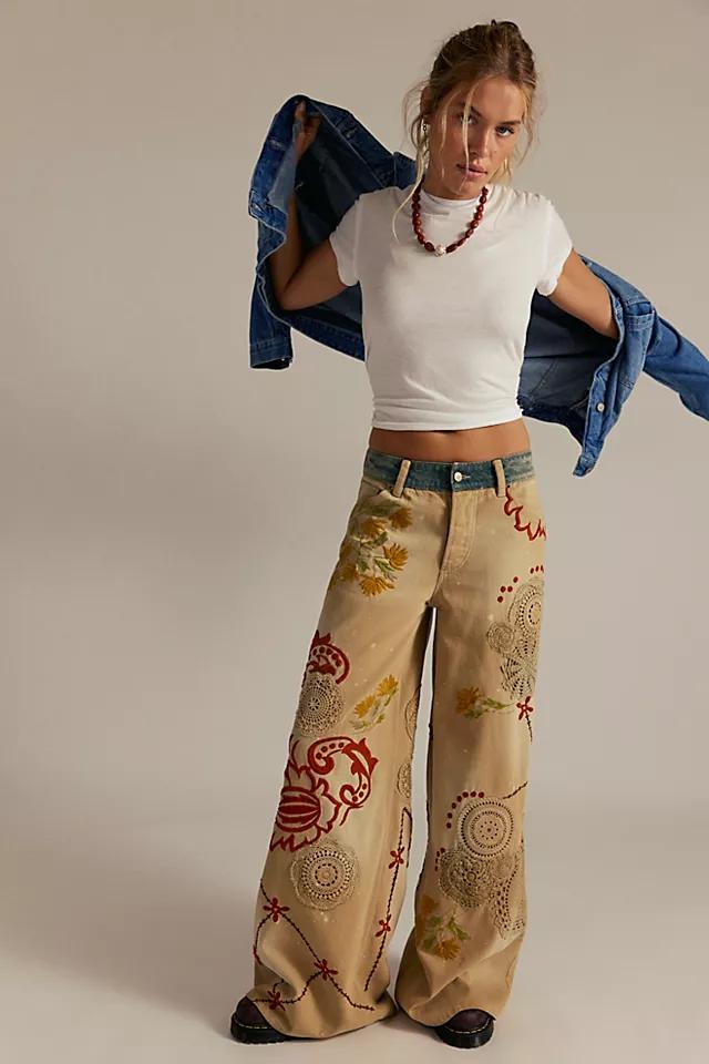 We The Free Falling Love Wide-Leg Jeans by WE THE FREE | FREE PEOPLE