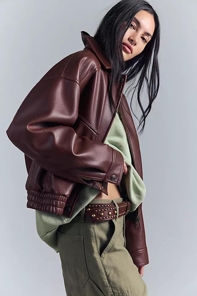 We The Free Farley Vegan Bomber Jacket by WE THE FREE | FREE PEOPLE