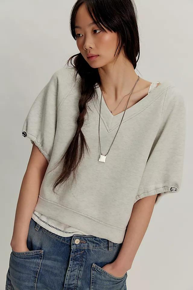We The Free Fun Here Short-Sleeve Sweatshirt by WE THE FREE | FREE PEOPLE