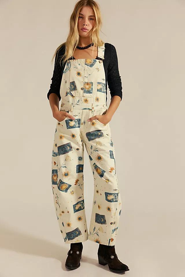 We The Free Good Luck Printed Overalls by WE THE FREE | FREE PEOPLE