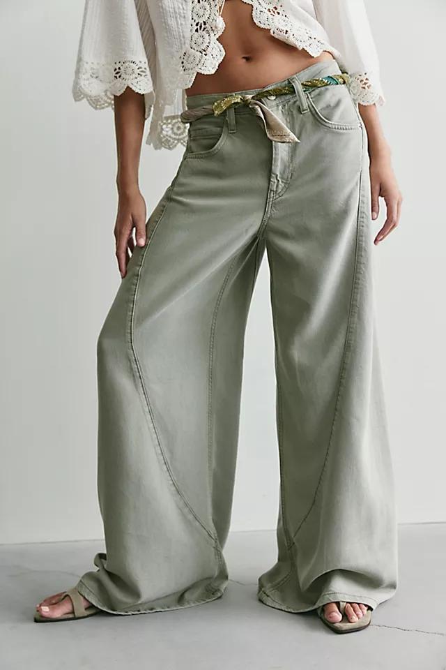 We The Free Haven Twisted Wide-Leg Jeans by WE THE FREE | FREE PEOPLE