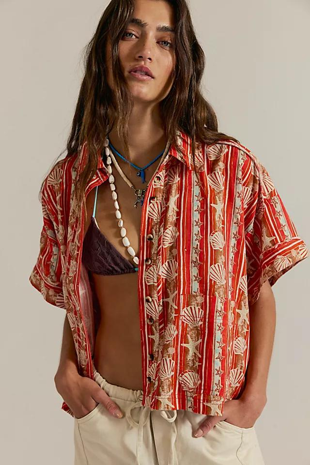 We The Free Just Dreaming Printed Top by WE THE FREE | FREE PEOPLE