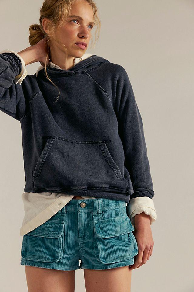 We The Free Knock Out Low-Rise Corduroy Micro Shorts by WE THE FREE | FREE PEOPLE