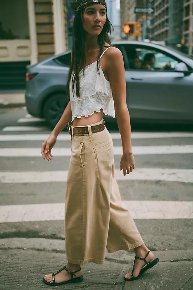 We The Free Lay Down Chino Trousers by WE THE FREE | FREE PEOPLE