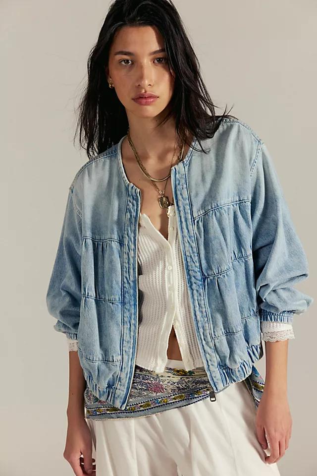 We The Free Layla Denim Jacket by WE THE FREE | FREE PEOPLE