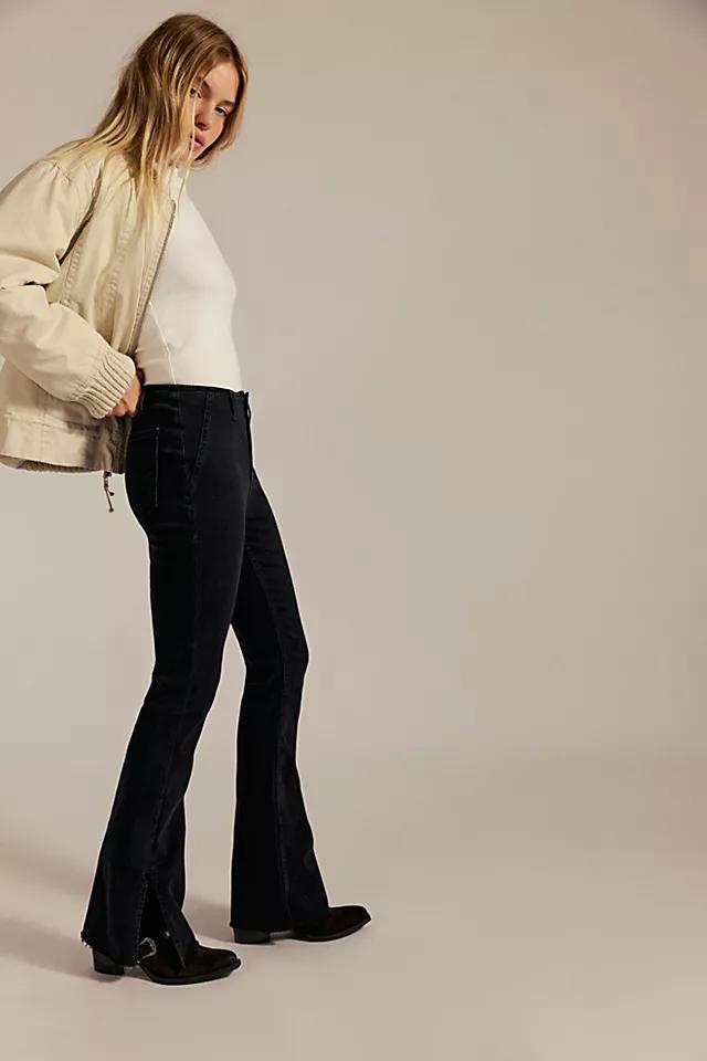 We The Free Level Up Slit Slim Flare Jeans by WE THE FREE | FREE PEOPLE