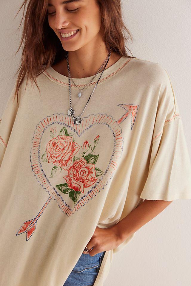 We The Free Love Rose Tee by WE THE FREE | FREE PEOPLE