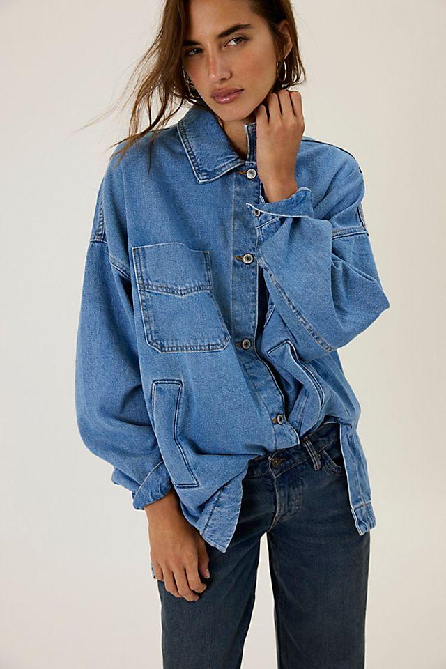 We The Free Madison City Denim Jacket by WE THE FREE | FREE PEOPLE