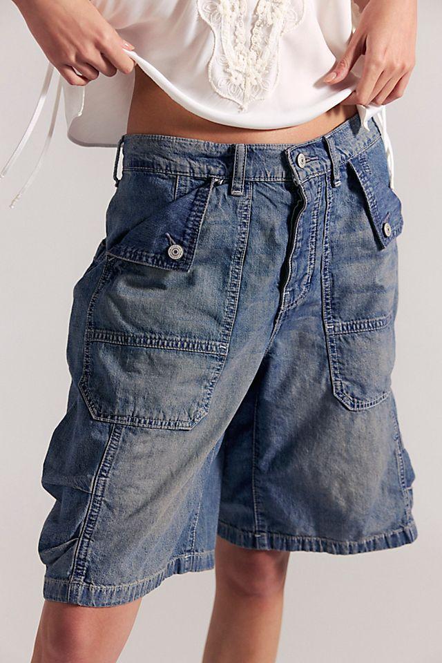 We The Free Mikie Long Shorts by WE THE FREE | FREE PEOPLE