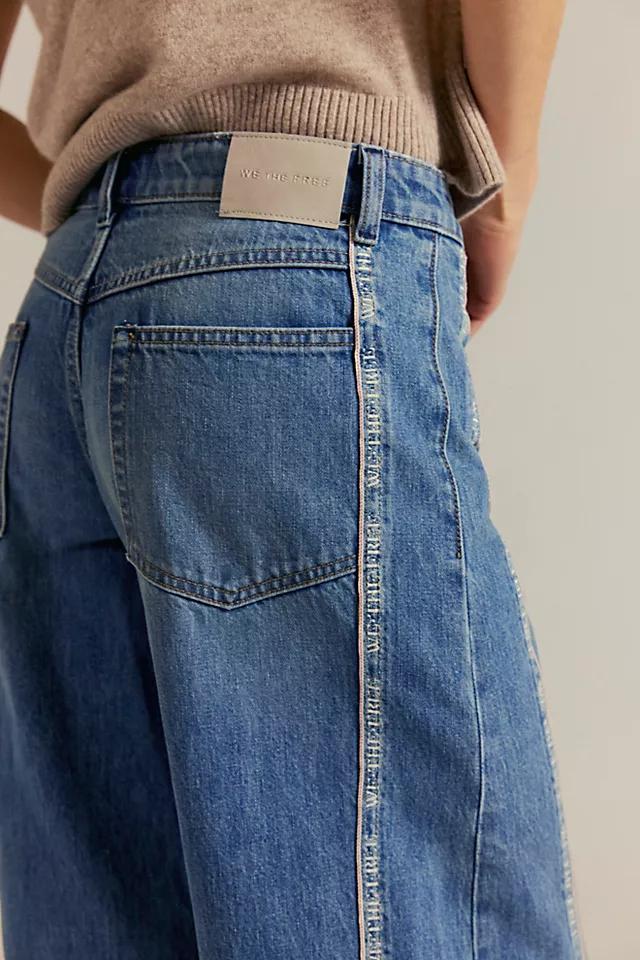 We The Free On The Edge Selvedge Wide-Leg Jeans by WE THE FREE | FREE PEOPLE