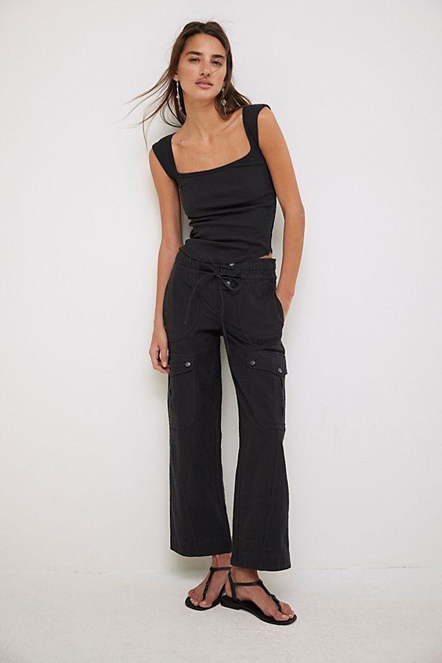 We The Free Park Ave Pull-On Cargo Pants by WE THE FREE | FREE PEOPLE