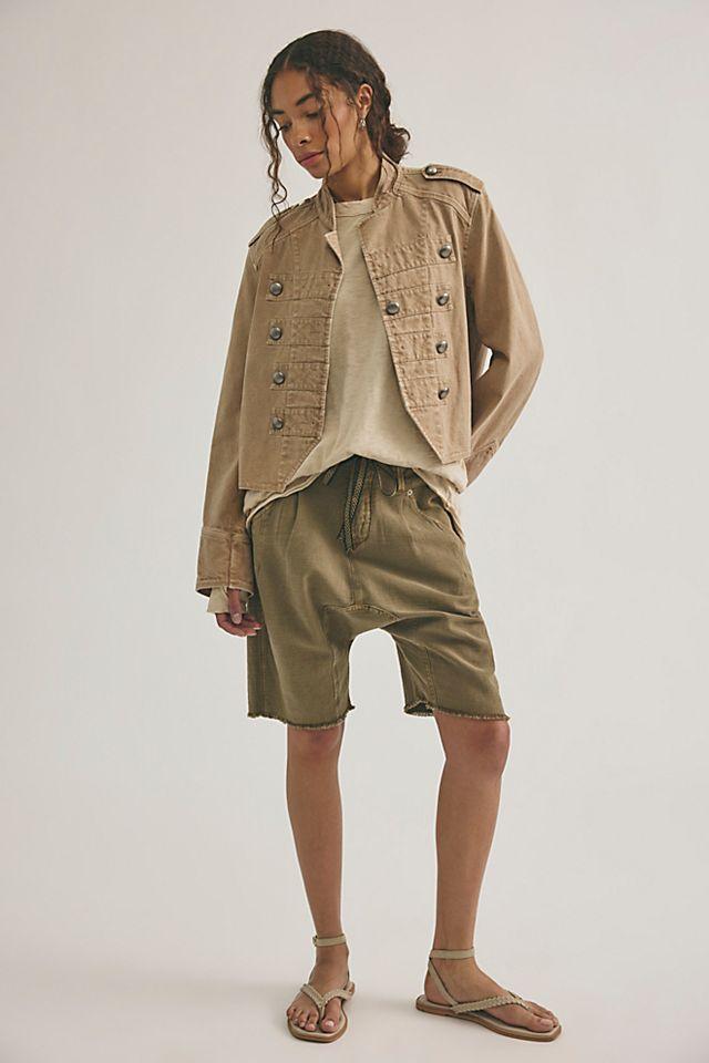 We The Free Sage Harem Shorts by WE THE FREE | FREE PEOPLE