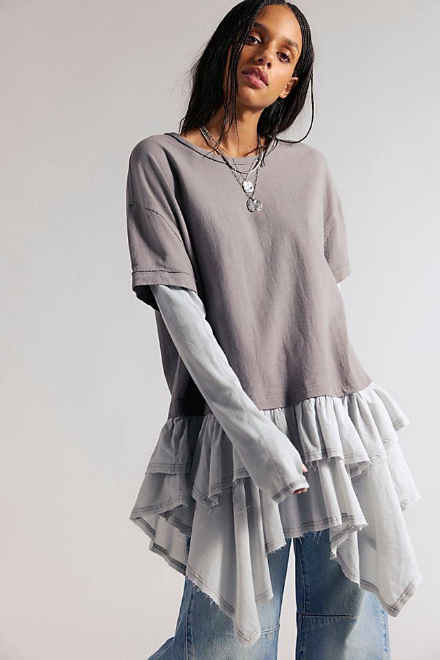 We The Free Tattered Love Tee by WE THE FREE | FREE PEOPLE