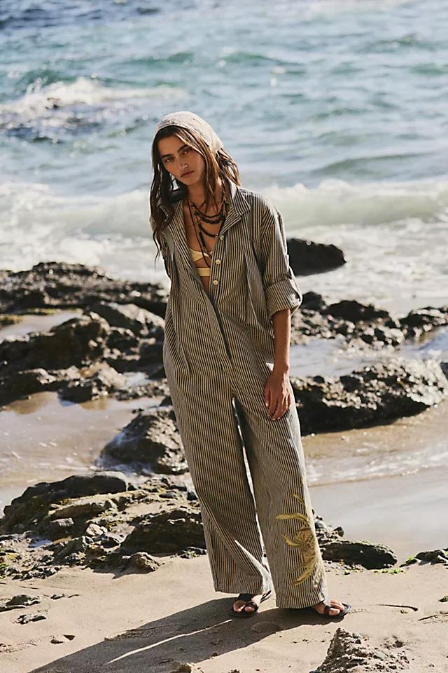 We The Free Tiki Railroad Jumpsuit by WE THE FREE | FREE PEOPLE