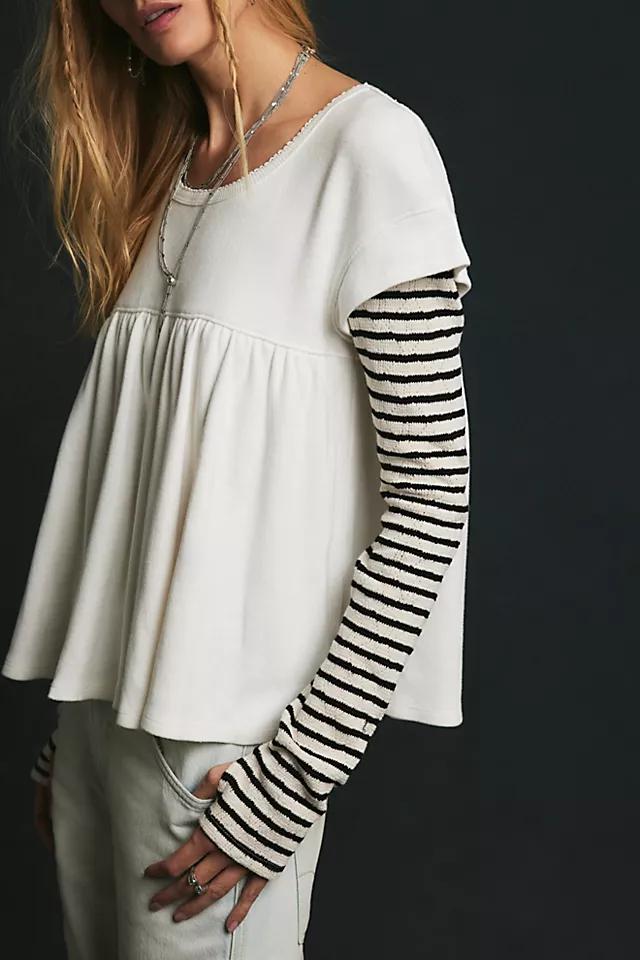 We The Free Twiggy Twofer Babydoll Top by WE THE FREE | FREE PEOPLE