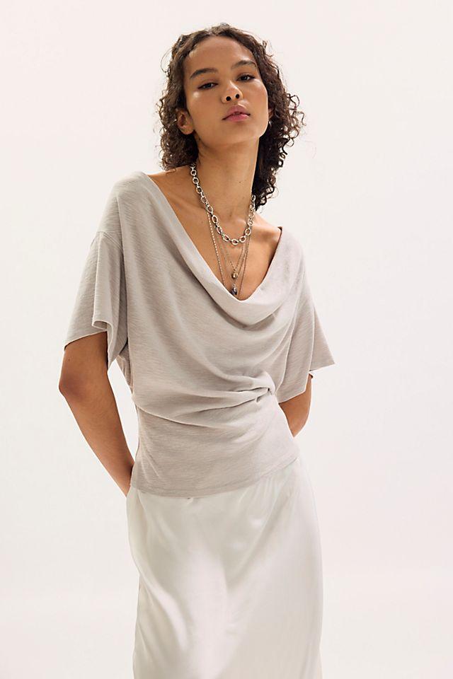 We The Free Waterfall Cowl-Neck Top by WE THE FREE | FREE PEOPLE