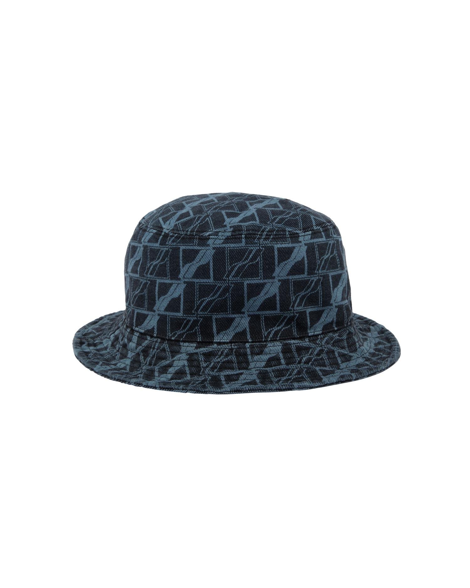 All-over denim bucket hat by WE11DONE | jellibeans