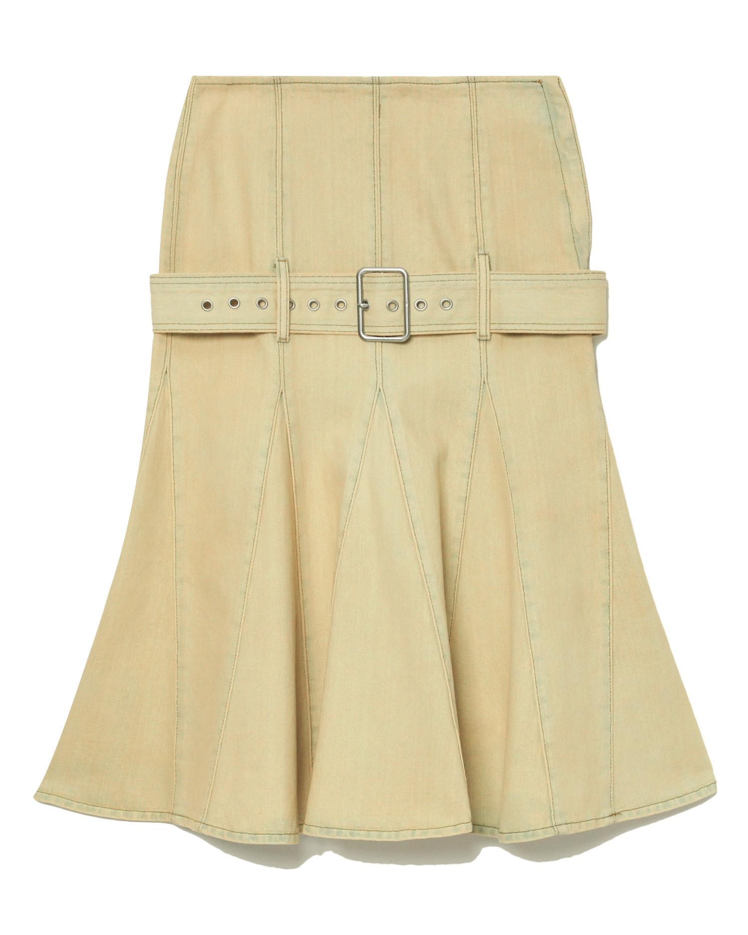 Belted ruffle skirt by WE11DONE
