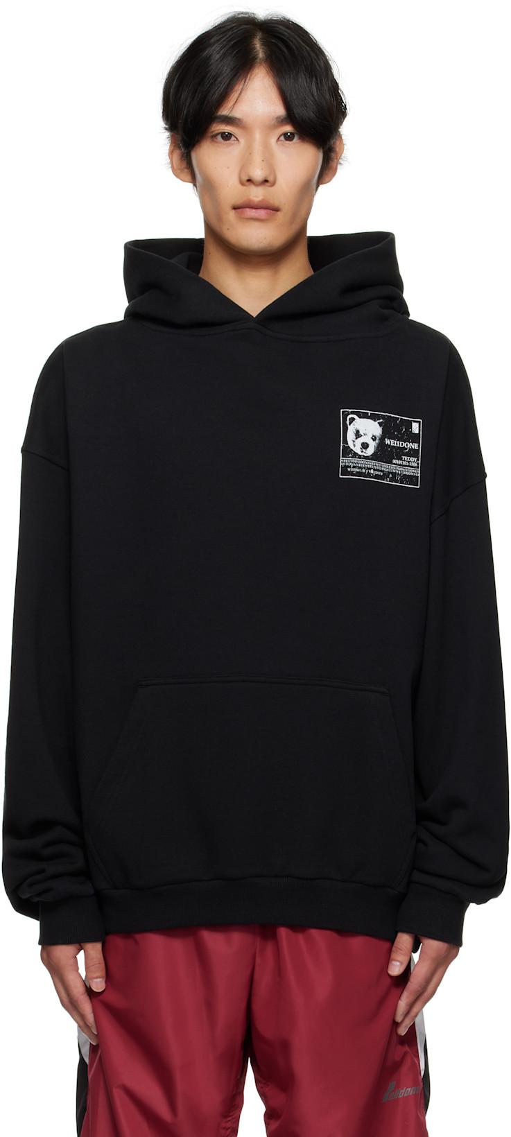 Black DNA Hoodie by WE11DONE