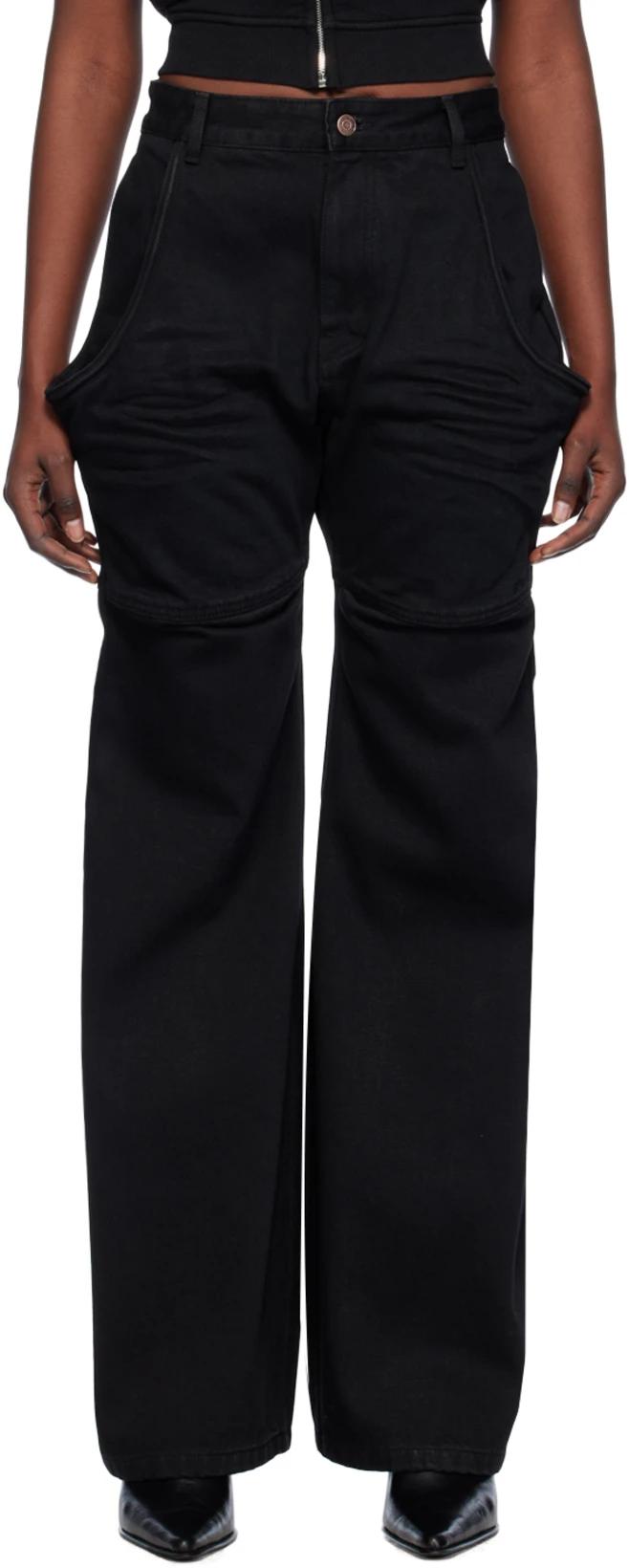 Black Wire Jeans by WE11DONE