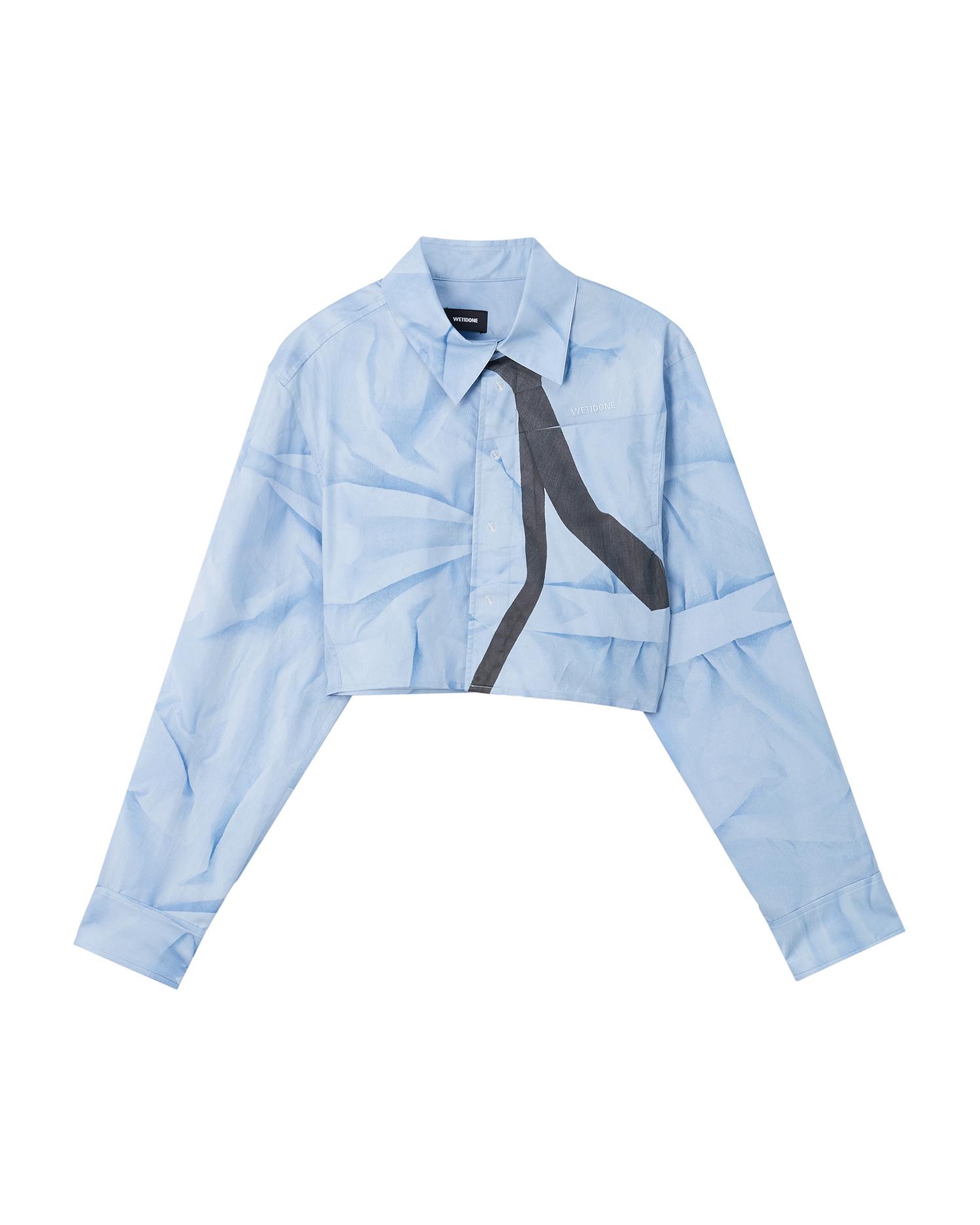 Cropped shirt by WE11DONE