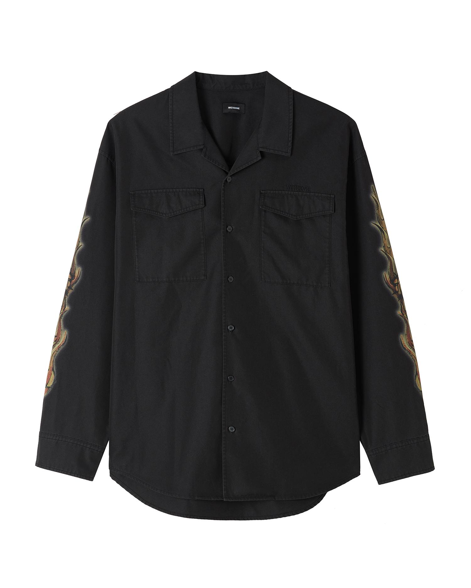 Graphic long sleeve shirt by WE11DONE