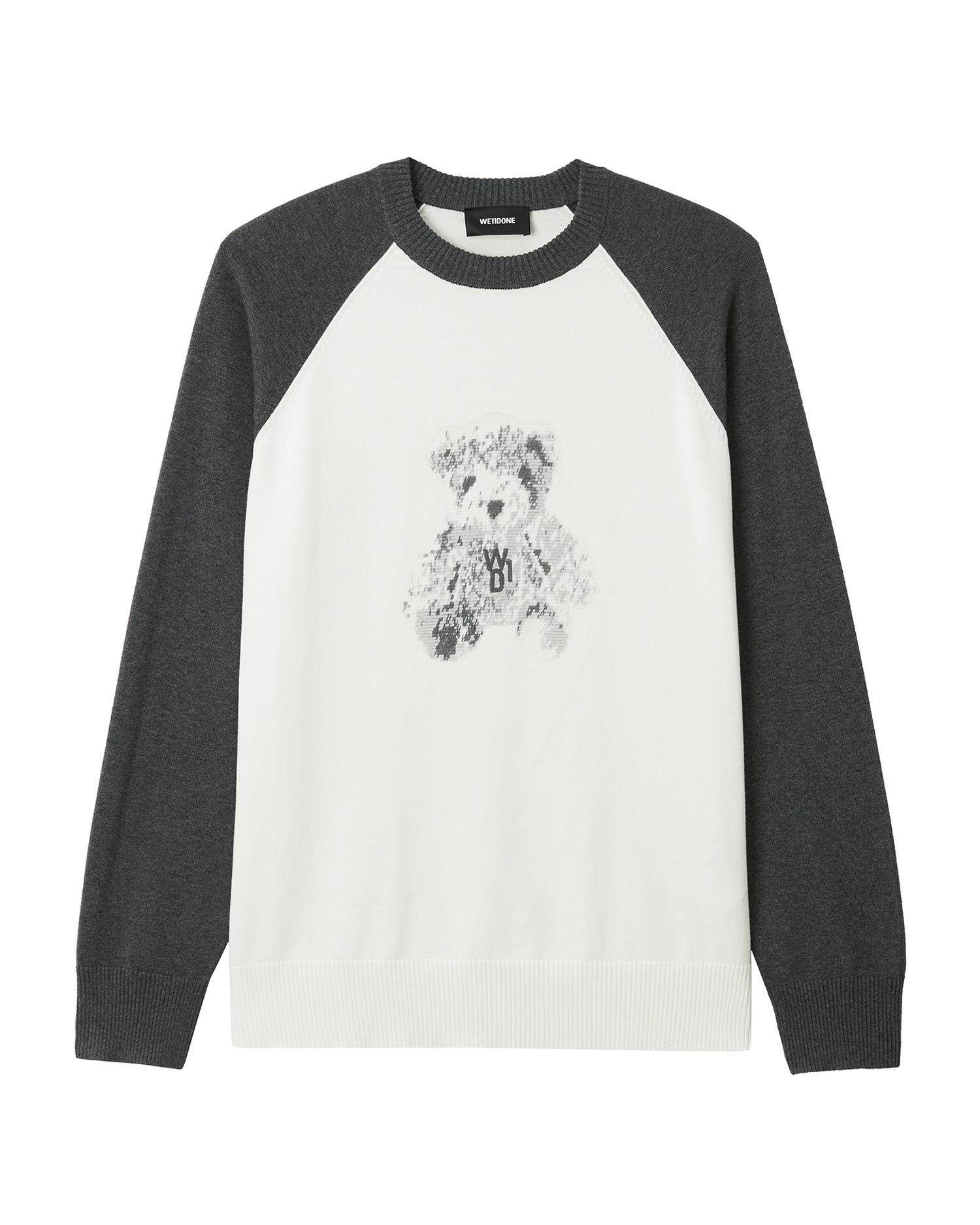 Graphic raglan sweater by WE11DONE