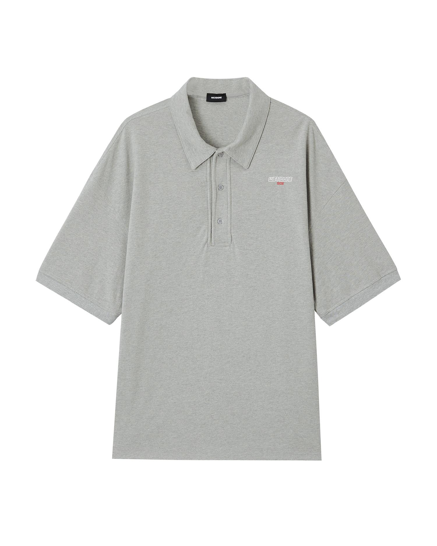 Logo polo shirt by WE11DONE