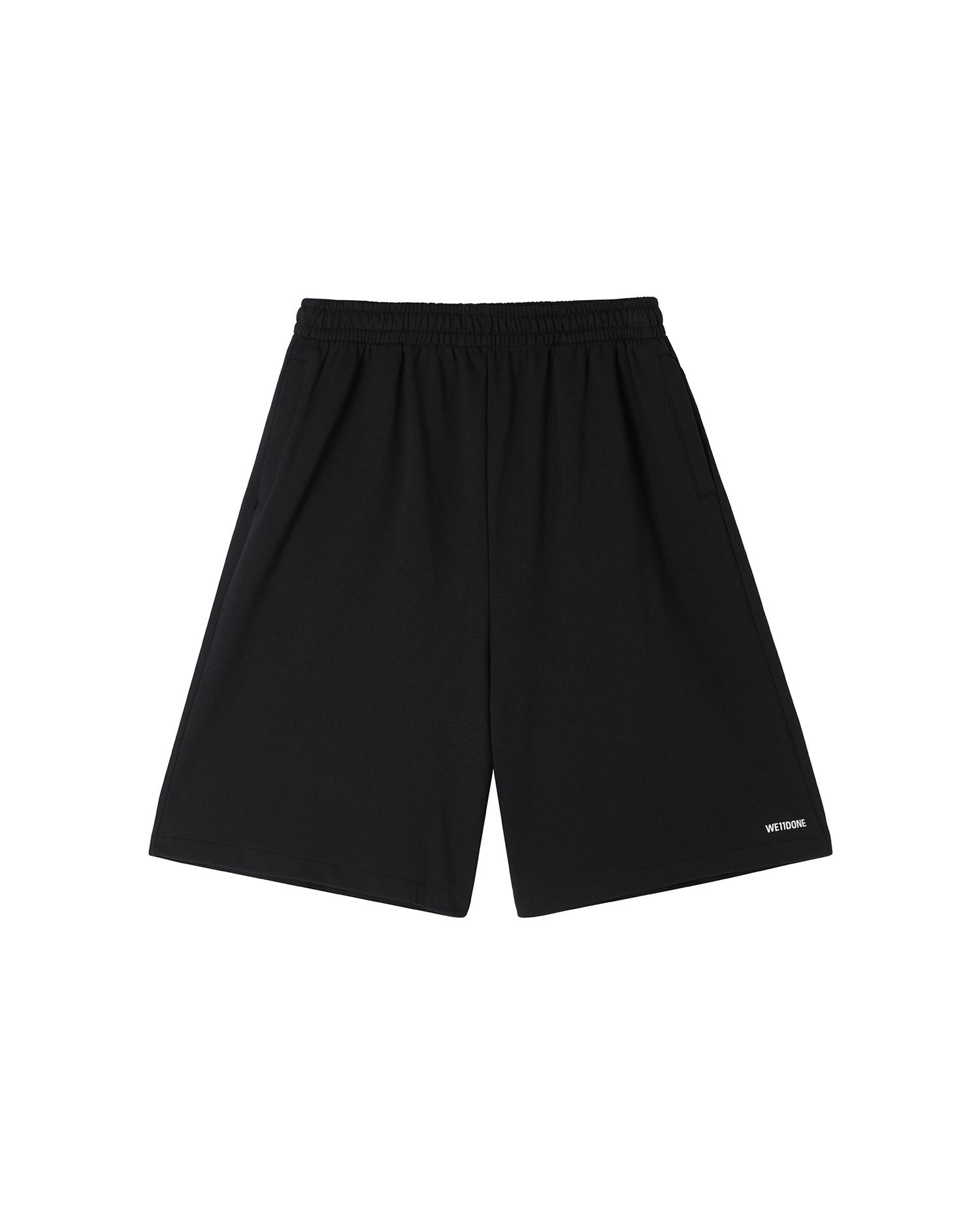 Logo sweat shorts by WE11DONE