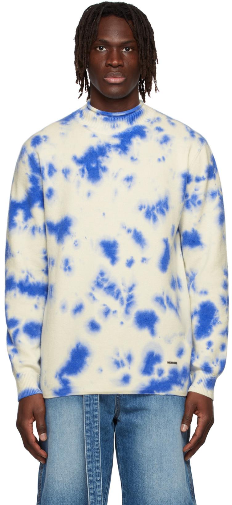 Off-White Tie-Dye Sweater by WE11DONE