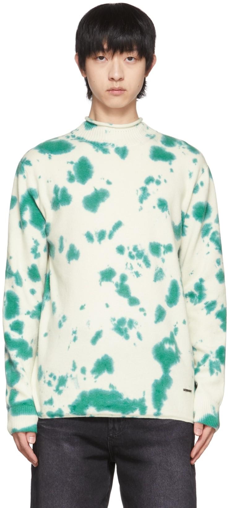 Off-White Tie-Dye Sweater by WE11DONE