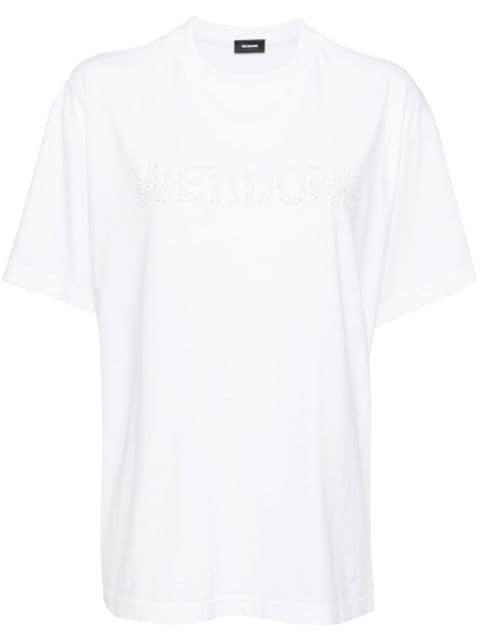 Pearl Logo T-shirt by WE11DONE