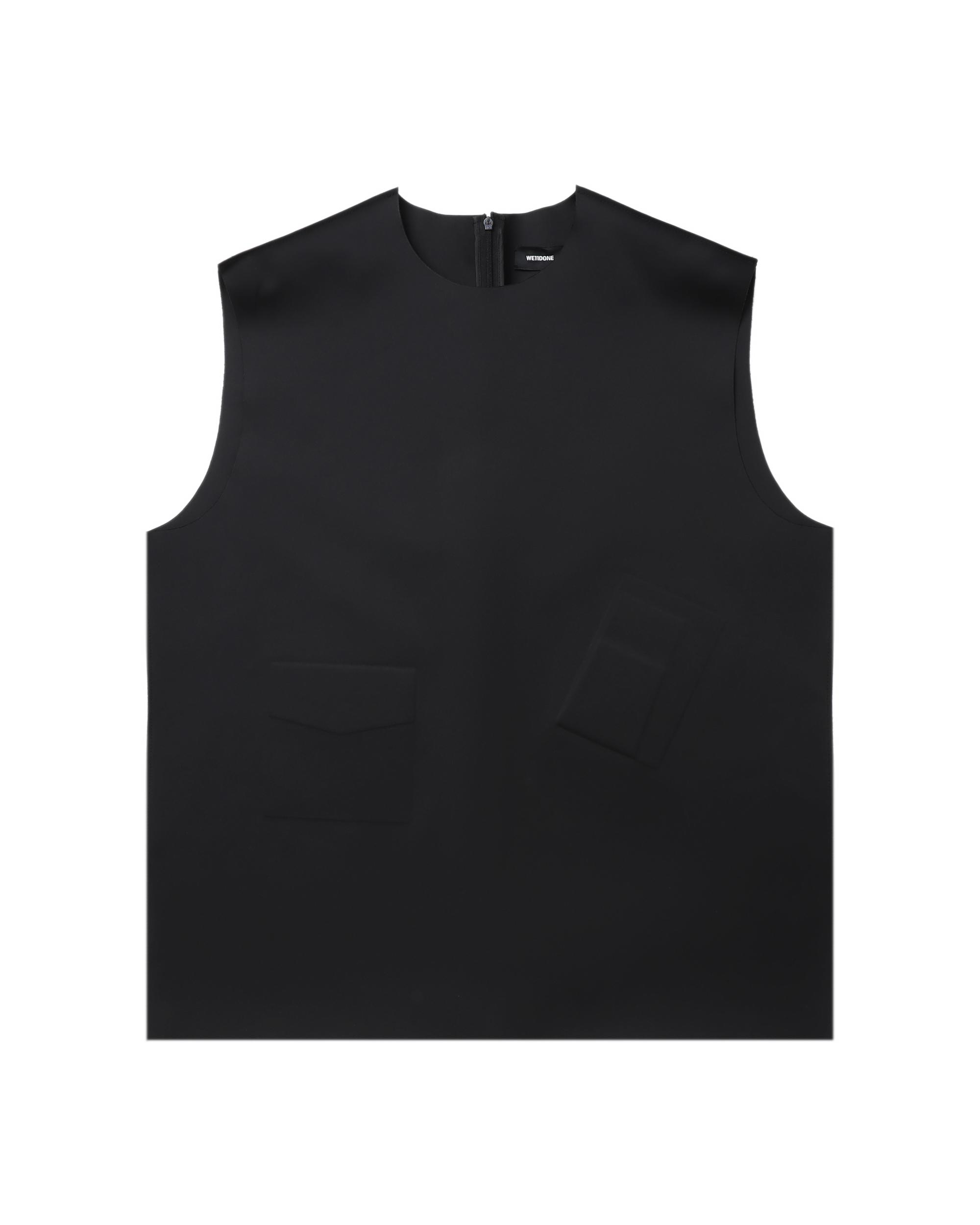 Pocket embossed tank top by WE11DONE