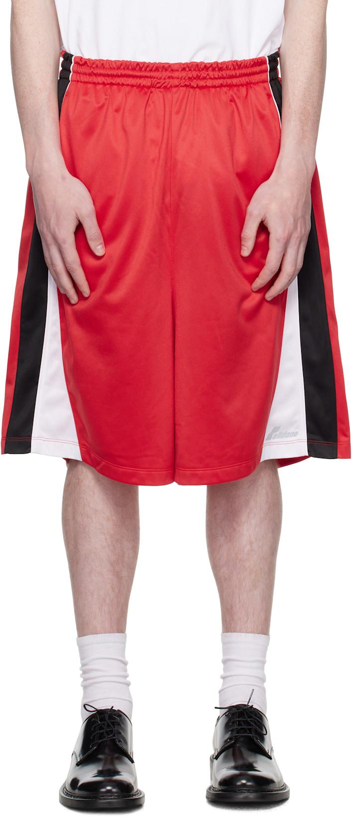 Red Se11done Track Shorts by WE11DONE